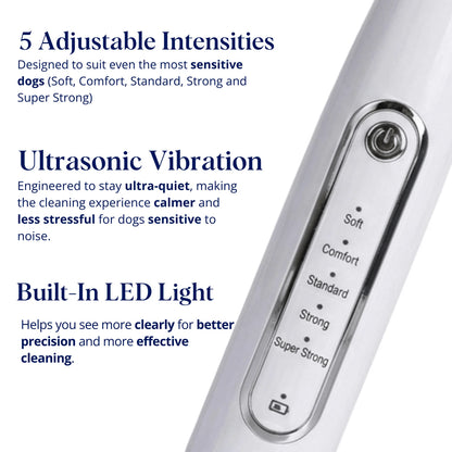 Hushbright Ultrasonic Tooth Cleaner for Dogs